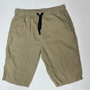 Roadblock boys shorts Khaki Sz Large (School)